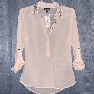 Blouse renew jewel collar
